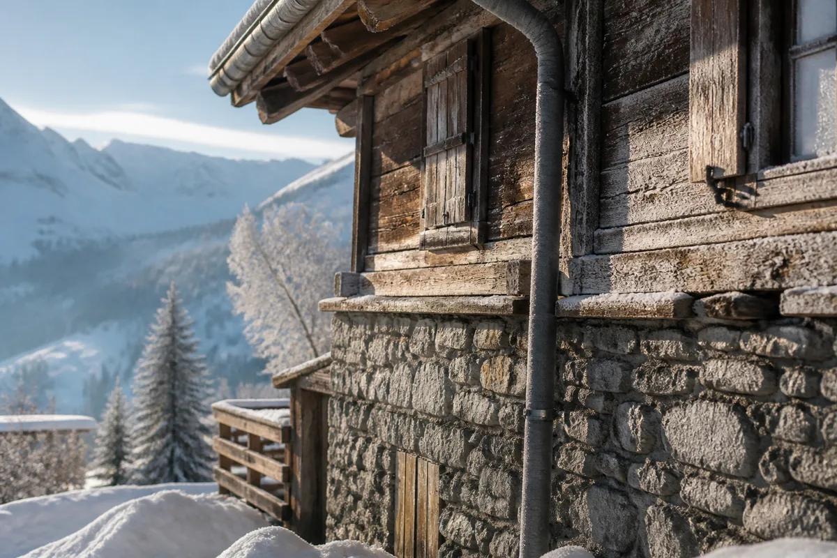 Protéger ses canalisations du gel : la méthode montagne